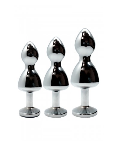 Plug bijou Lollypop transparent L - Wooomy