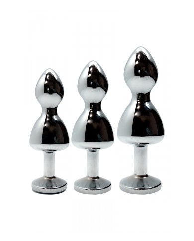 Plug bijou Lollypop bleu S - Wooomy