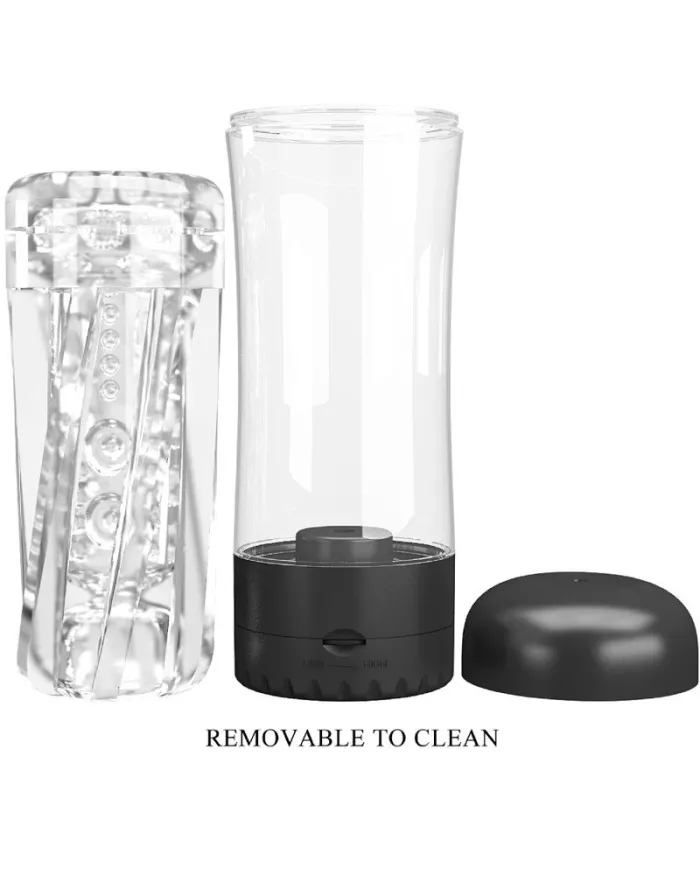 PRETTY LOVE - MASTURBATEUR HOMME TAMARA VIBRATEUR MULTI-VITESSES NOIR PRETTY LOVE - MASTURBATEUR HOMME TAMARA VIBRATEUR MULTI-VITESSES NOIR