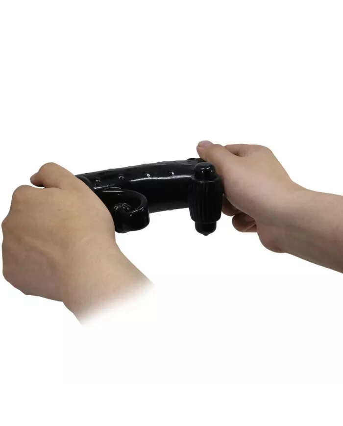 ROMANCE - MANCHON PÉNIS VIBRANT NOIR ROMANCE - MANCHON PÉNIS VIBRANT NOIR