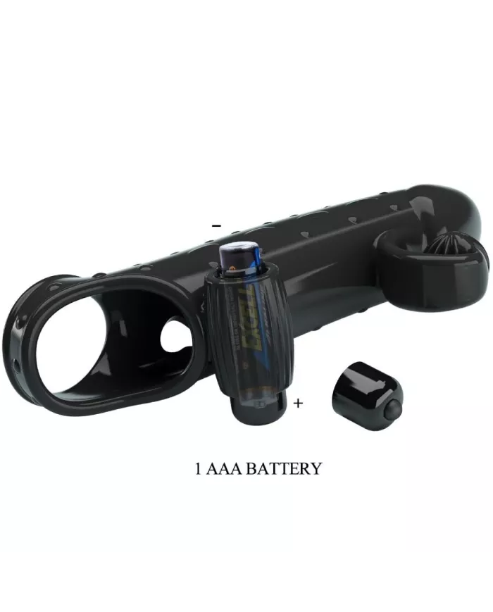 ROMANCE - MANCHON PÉNIS VIBRANT NOIR ROMANCE - MANCHON PÉNIS VIBRANT NOIR