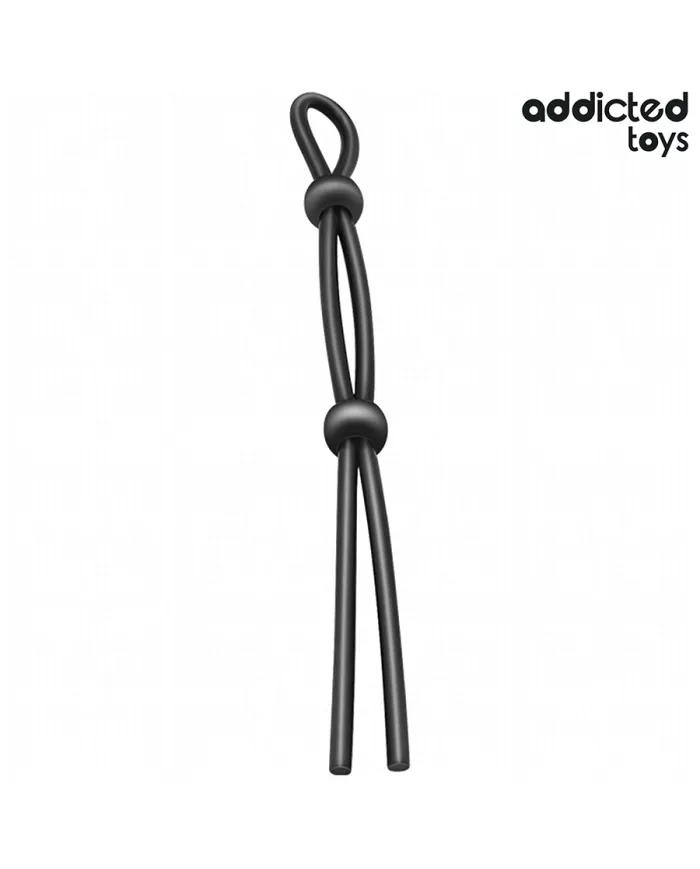 ADDICTED TOYS - CORDE EN SILICONE POUR LE PÉNIS À DOUBLE BOUCLE