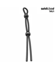ADDICTED TOYS - CORDE EN SILICONE POUR LE PÉNIS À DOUBLE BOUCLE