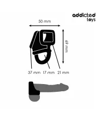 ADDICTED TOYS - ANNEAU POUR CAGE À PÉNIS ADDICTED TOYS - ANNEAU POUR CAGE À PÉNIS