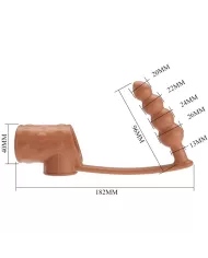 PRETTY LOVE - MANCHON PÉNIS AVEC PLUG ANAL NATUREL PRETTY LOVE - MANCHON PÉNIS AVEC PLUG ANAL NATUREL