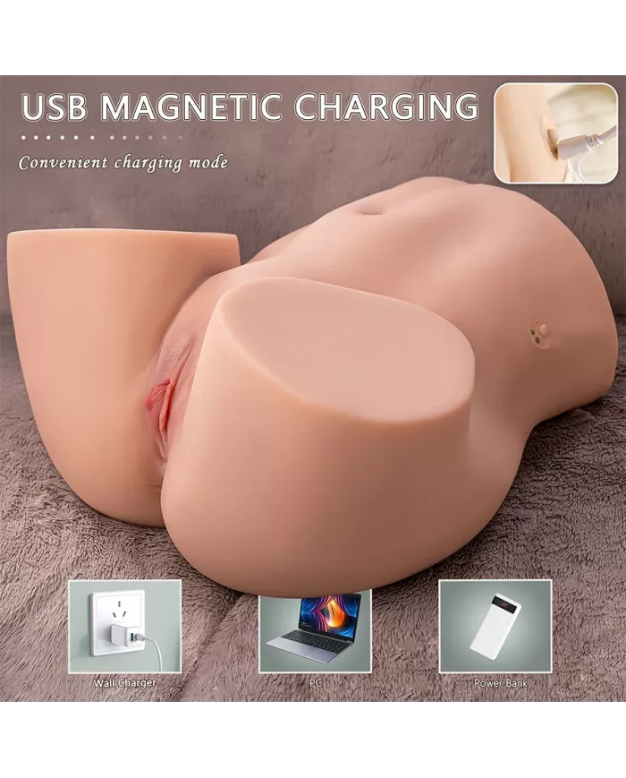 XISE - ETHEL MASTURBATEUR VAGIN RÉALISTE À POUSSÉE AVEC VIBRATIONS MULTI-POSITIONS XISE - ETHEL MASTURBATEUR VAGIN RÉALISTE À POUSSÉE AVEC VIBRATIONS MULTI-POSITIONS