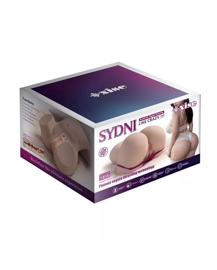 XISE - MASTURBATEUR VAGIN RÉALISTE MULTIPOSITIONS SYDNI AVEC POUSSÉES
