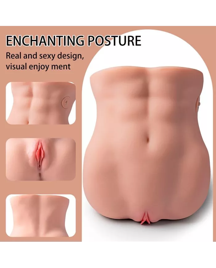 XISE - LYDIA MASTURBATEUR VAGIN FÉMININ AVEC POUSSÉE 25 CM