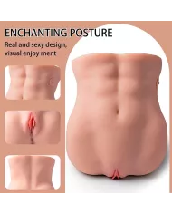 XISE - LYDIA MASTURBATEUR VAGIN FÉMININ AVEC POUSSÉE 25 CM