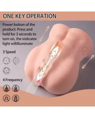 XISE - LYDIA MASTURBATEUR VAGIN FÉMININ AVEC POUSSÉE 25 CM