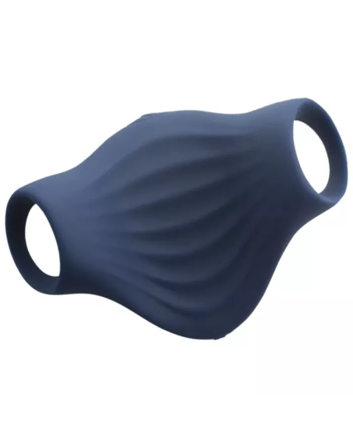 ROCKS-OFF - MASTURBATEUR VIBRATEUR FLEXIBLE PALM BLUE