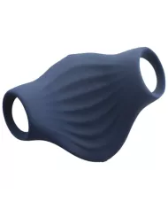 ROCKS-OFF - MASTURBATEUR VIBRATEUR FLEXIBLE PALM BLUE