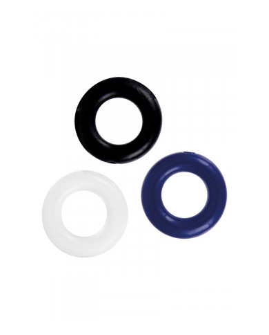 Set 3 Cockrings multicolore - Litolu