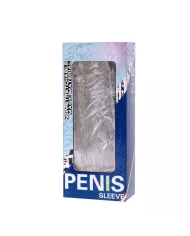 BAILE - COUVERCLE DE PÉNIS EN SILICONE TRANSPARENT 13 CM