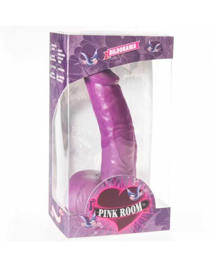 PINK ROOM - GODE RÉALISTE CONNOR VIOLET 16 CM PINK ROOM - GODE RÉALISTE CONNOR VIOLET 16 CM