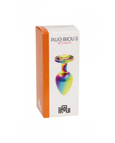 Plug bijou arc-en-ciel S - Litolu