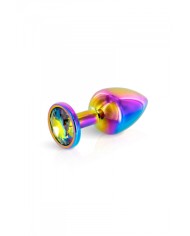 Plug bijou arc-en-ciel M - Litolu