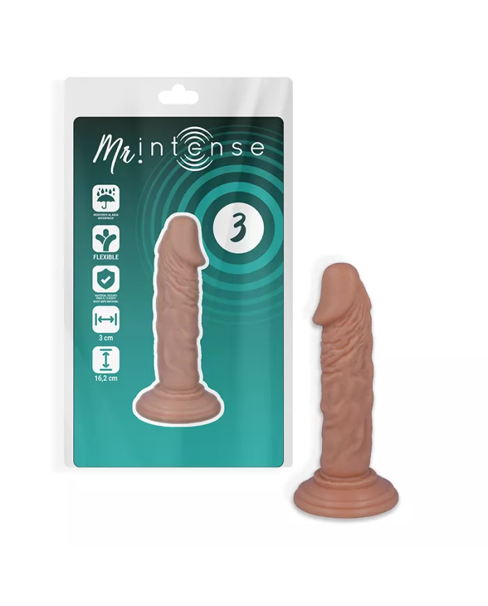 MR INTENSE - 3 PÉNIS RÉALISTE 16.2 CM -O- 3 CM MR INTENSE - 3 PÉNIS RÉALISTE 16.2 CM -O- 3 CM
