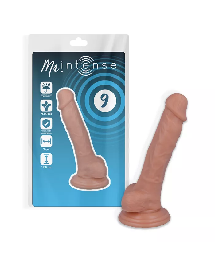 MR INTENSE - 9 PÉNIS RÉALISTE 17.8 CM -O- 3 CM MR INTENSE - 9 PÉNIS RÉALISTE 17.8 CM -O- 3 CM
