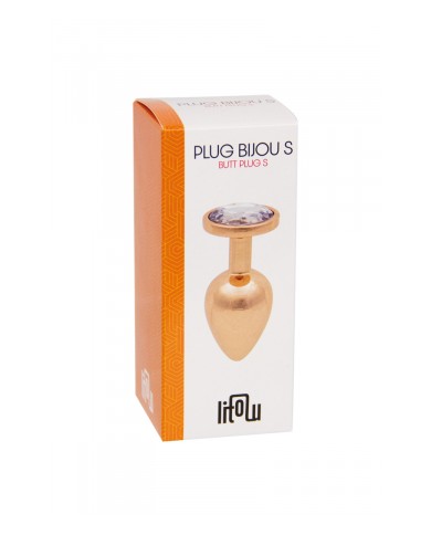 Plug bijou rose gold S - Litolu