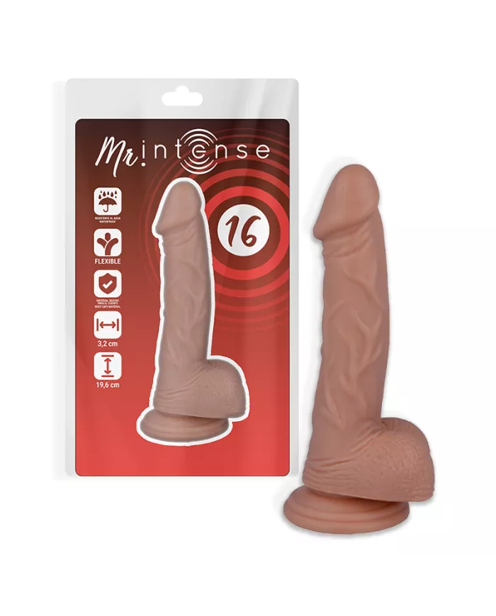 MR INTENSE - 16 PÉNIS RÉALISTE 19.6 CM -O- 3.2 CM MR INTENSE - 16 PÉNIS RÉALISTE 19.6 CM -O- 3.2 CM