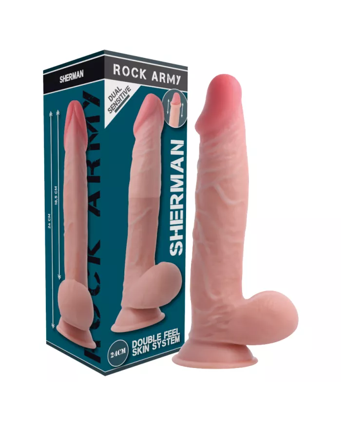ROCKARMY - SHERMAN ROCKARMY DOUBLE DENSITÉ 24 CM -O- 4.62 CM