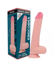 ROCKARMY - LIQUIDE SILICONE PREMIUM KINGCOBRA RÉALISTE 24 CM -O- 4.77 CM