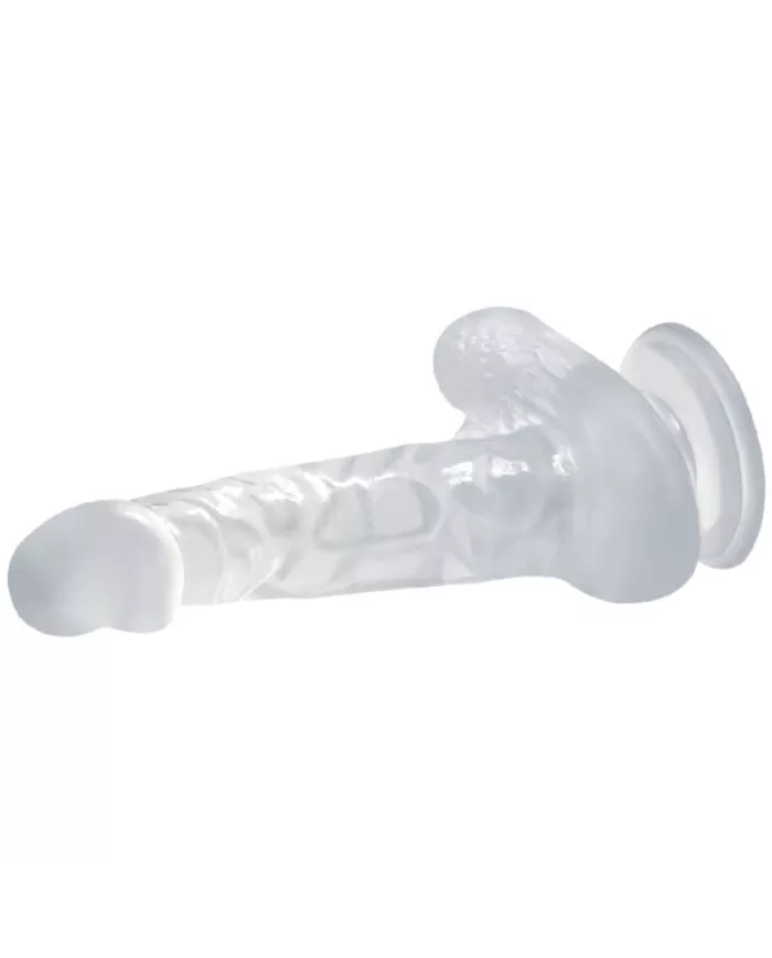 BAILE - GODE RÉALISTE AVEC VENTOUSE ET TESTICULES 16.7 CM TRANSPARENT BAILE - GODE RÉALISTE AVEC VENTOUSE ET TESTICULES 16.7 CM TRANSPARENT