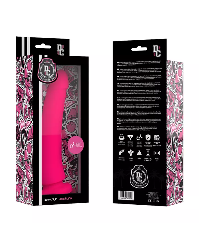 DELTA CLUB - TOYS GODE MÉDICAL ROSE EN SILICONE 20 CM -O- 4 CM DELTA CLUB - TOYS GODE MÉDICAL ROSE EN SILICONE 20 CM -O- 4 CM