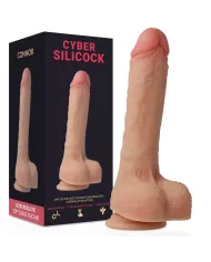 CYBER SILICOCK - CONNOR SILICONE LIQUIDE SOUPLE ULTRA RÉALISTE 20.5 CM -O- 3.7 CM CYBER SILICOCK - CONNOR SILICONE LIQUIDE SOUPLE ULTRA RÉALISTE 20.5 CM -O- 3.7 CM