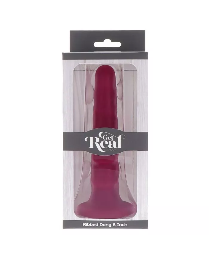 GET REAL - DONG CÔTELÉ 12 CM ROUGE