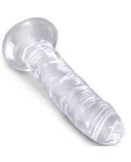 KING COCK - CLEAR PÉNIS RÉALISTE 15.5 CM TRANSPARENT