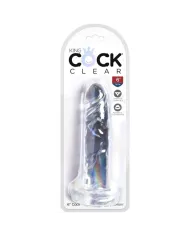 KING COCK - CLEAR PÉNIS RÉALISTE 15.5 CM TRANSPARENT