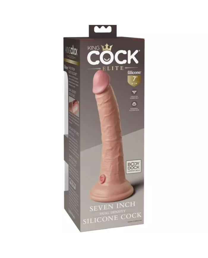KING COCK - ELITE GODE RÉALISTE EN SILICONE 17.8 CM