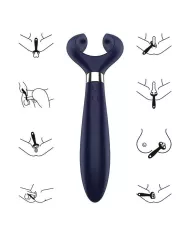 SATISFYER - ENDLESS FUN MULTI VIBRATEUR 3 BLEU