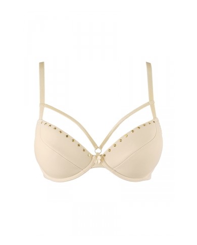 Soutien-gorge push-up beige V-10341 - Axami