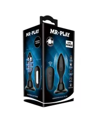 MR PLAY - PLUG ANAL AVEC TÉLÉCOMMANDE VIBRATION NOIRE MR PLAY - PLUG ANAL AVEC TÉLÉCOMMANDE VIBRATION NOIRE