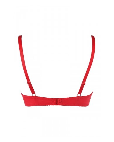 Soutien-gorge push-up rouge V-10351 - Axami