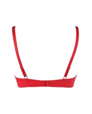 Soutien-gorge push-up rouge V-10351 - Axami