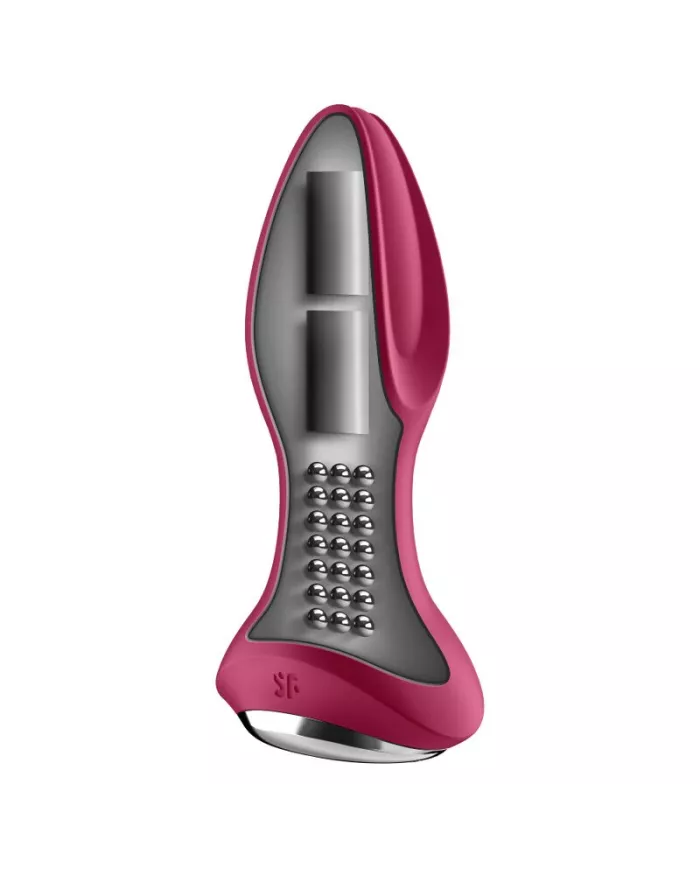 SATISFYER - APPLICATION DE PLUG VIBRANT ROTATOR PLUG 2+ ROUGE SATISFYER - APPLICATION DE PLUG VIBRANT ROTATOR PLUG 2+ ROUGE