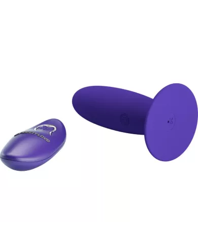 PRETTY LOVE - VIBRATEUR ANAL YOUTH PLUG TÉLÉCOMMANDE VIOLET PRETTY LOVE - VIBRATEUR ANAL YOUTH PLUG TÉLÉCOMMANDE VIOLET