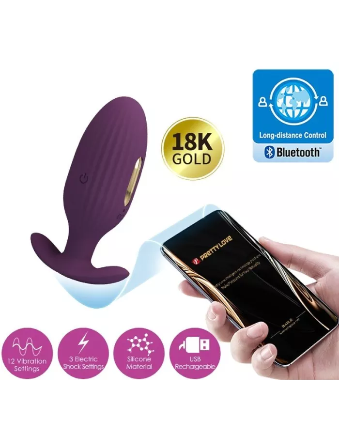 PRETTY LOVE - PLUG ANAL CONTRÔLÉ PAR APPLICATION JEFFERSON VIOLET PRETTY LOVE - PLUG ANAL CONTRÔLÉ PAR APPLICATION JEFFERSON VIOLET