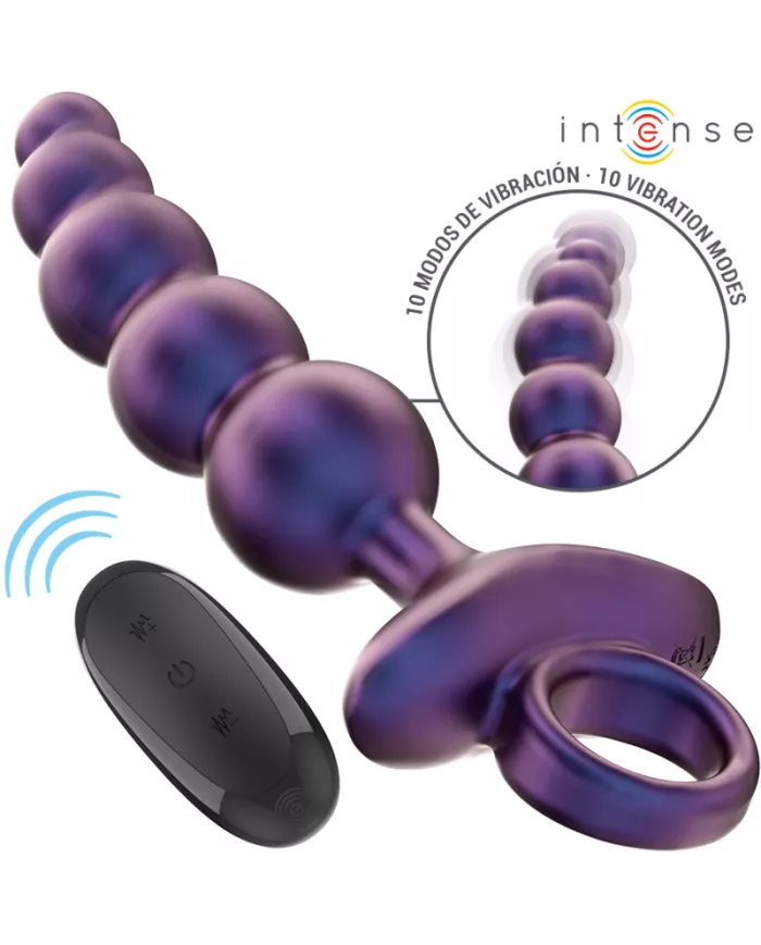 INTENSE - TITO PLUG ANAL VIBRANT MODÈLE 3 TÉLÉCOMMANDE