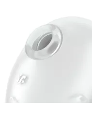 SATISFYER - CUTIE GHOST VIBRATEUR  POSER BLANC