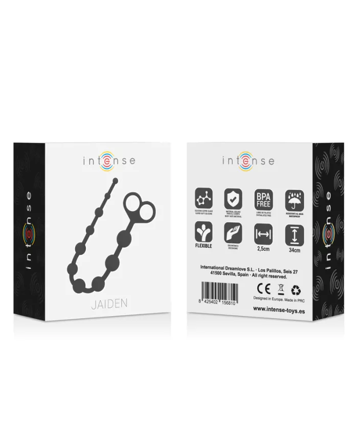 INTENSE - BILLES ANAL JAIDEN NOIR INTENSE - BILLES ANAL JAIDEN NOIR
