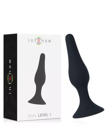 INTENSE - ANAL NIVEAU 1 10,5CM NOIR INTENSE - ANAL NIVEAU 1 10,5CM NOIR