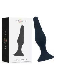 INTENSE - ANAL NIVEAU 3 12,5CM NOIR INTENSE - ANAL NIVEAU 3 12,5CM NOIR