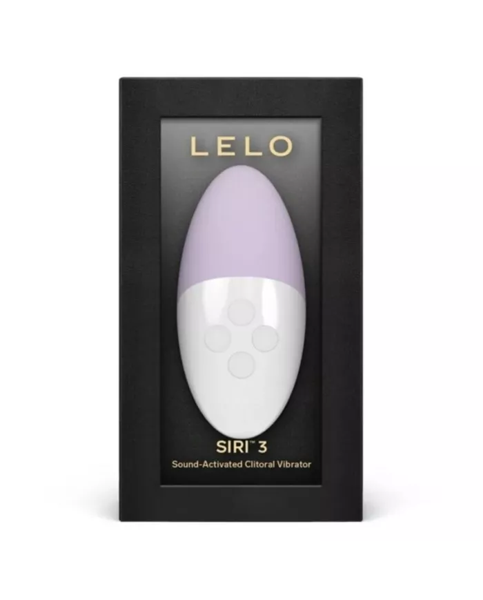 LELO - SIRI 3 MASSEUR CLITORIS CALME LAVANDE LELO - SIRI 3 MASSEUR CLITORIS CALME LAVANDE