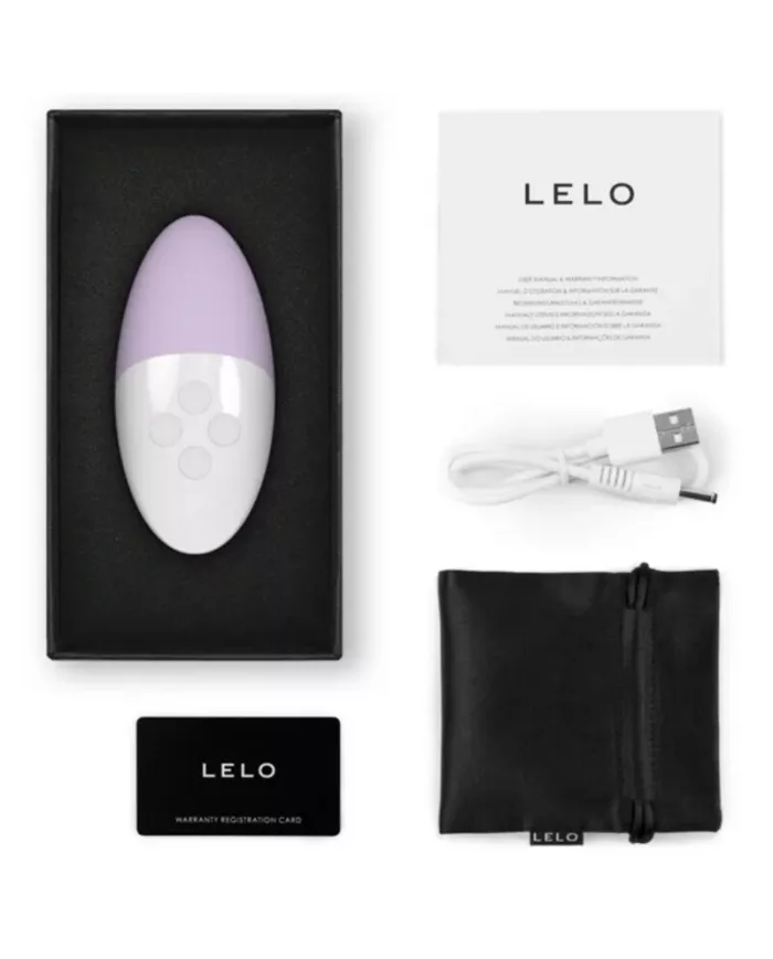 LELO - SIRI 3 MASSEUR CLITORIS CALME LAVANDE LELO - SIRI 3 MASSEUR CLITORIS CALME LAVANDE