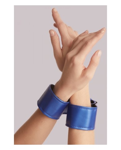 Harnais Curious bleu métallique - Strap On Me